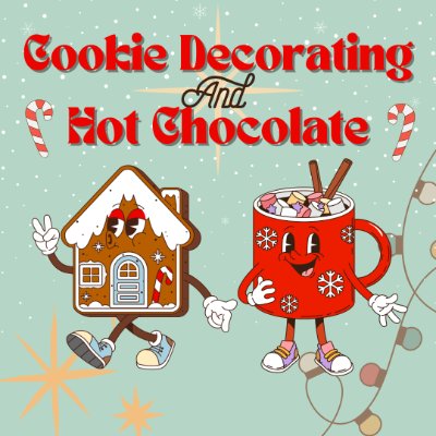 Cookies & Hot Chocolate Flyer